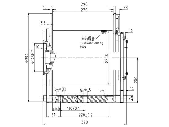 卷揚減速機(jī)JQZ760A